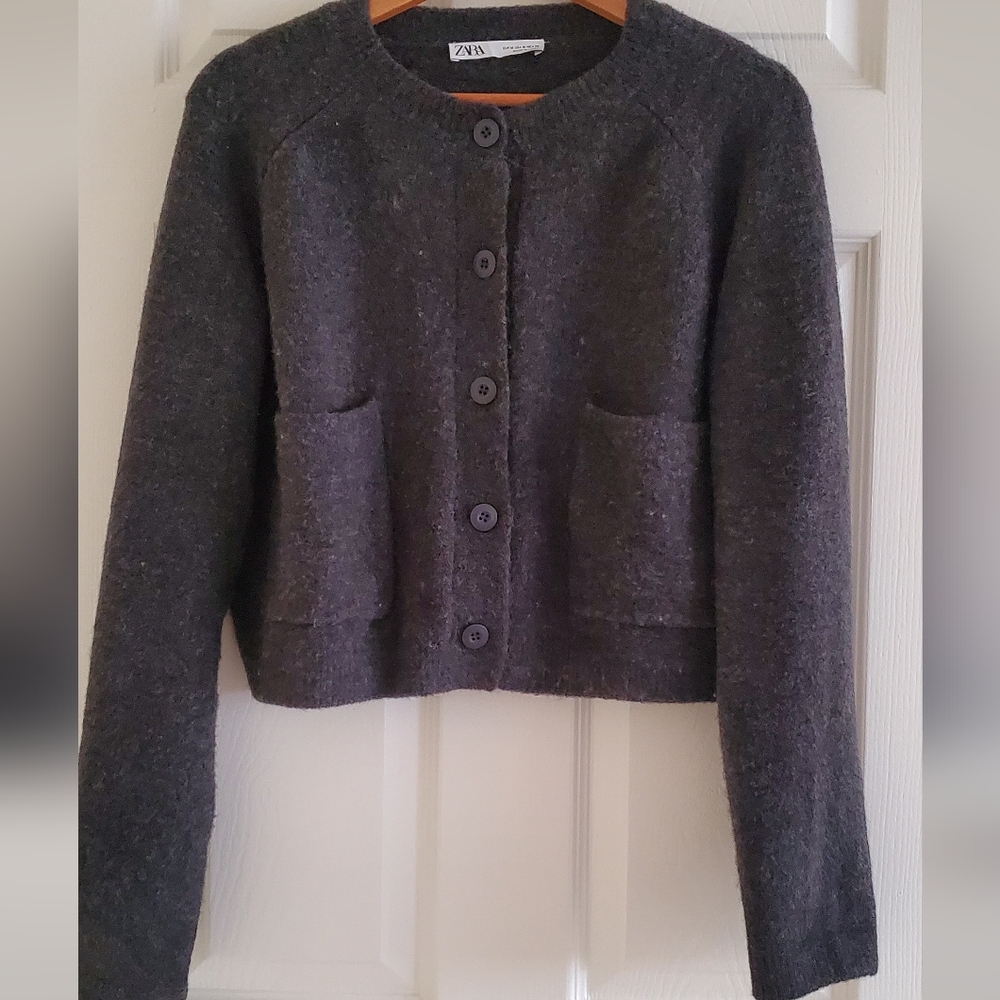 Cropped cardigan